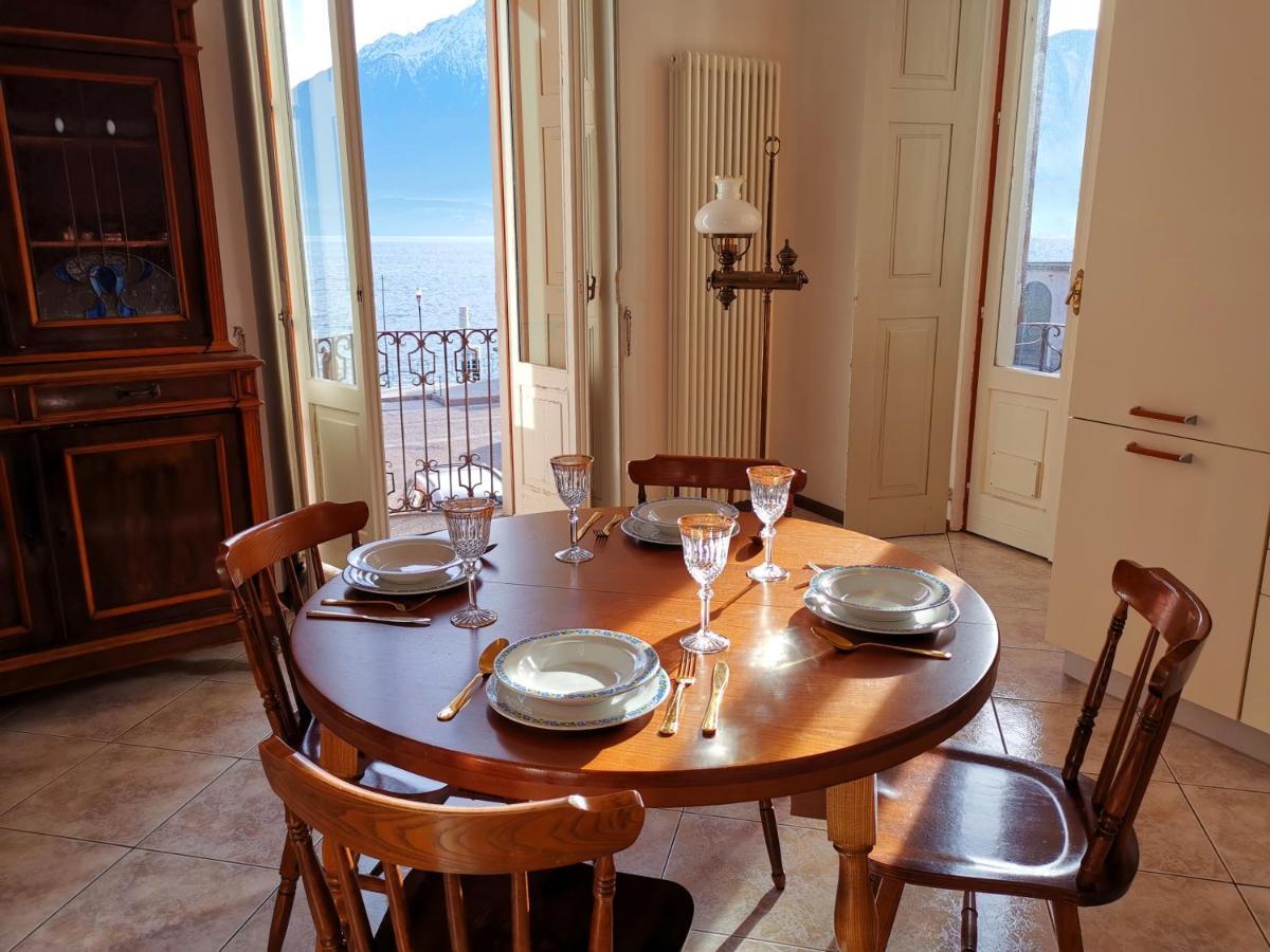 Elegant Historic Large House On Lake Como Leilighet Gravedona Eksteriør bilde