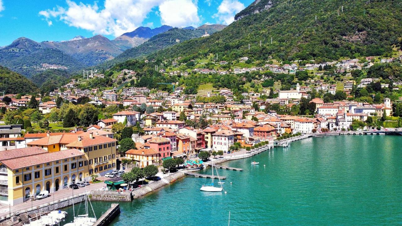 Elegant Historic Large House On Lake Como Leilighet Gravedona Eksteriør bilde