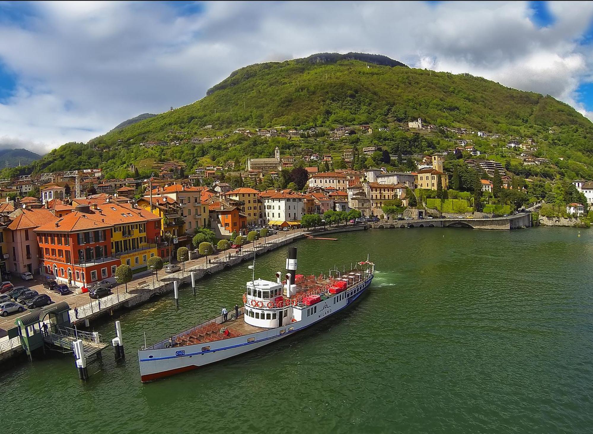 Elegant Historic Large House On Lake Como Leilighet Gravedona Eksteriør bilde